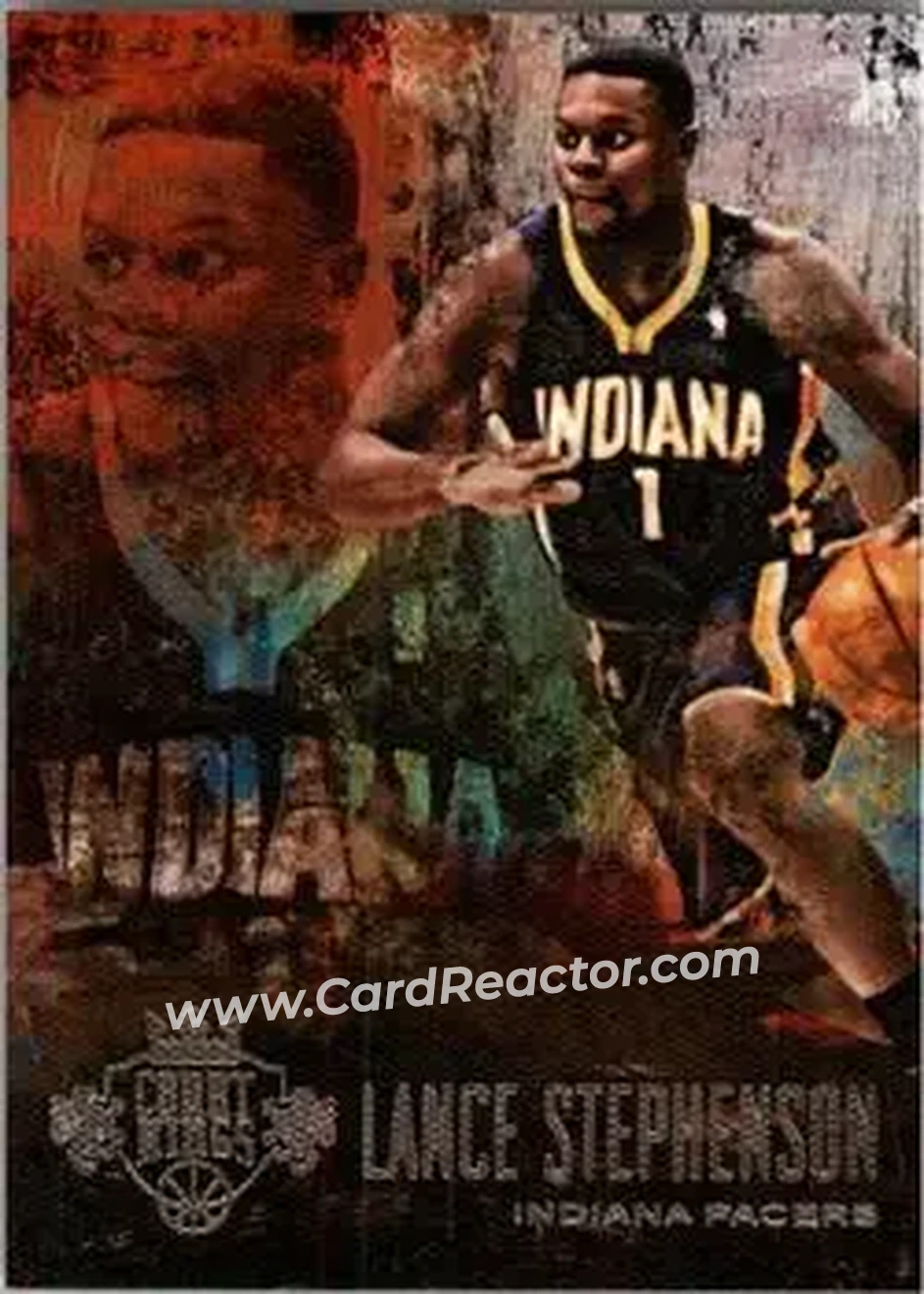 2013-14 Panini Court Kings #31 - Lance Stephenson - Indiana Pacers - Front