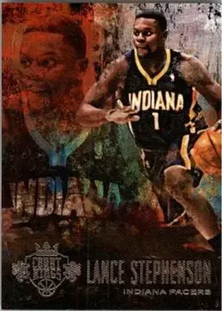 2013-14 Panini Court Kings #31 Lance Stephenson