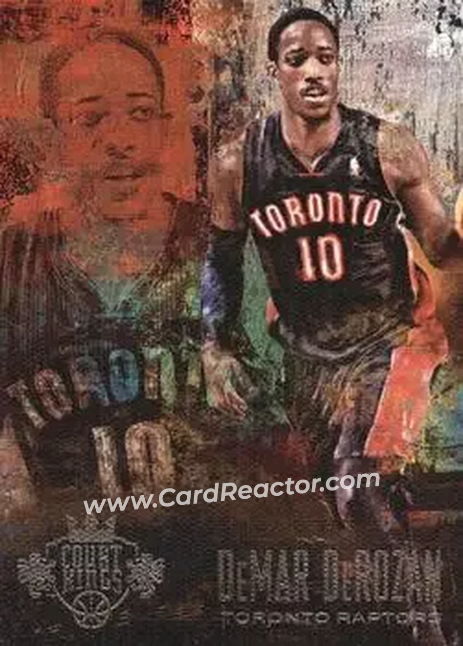 2013-14 Panini Court Kings #37 - DeMar DeRozan - Toronto Raptors - Front