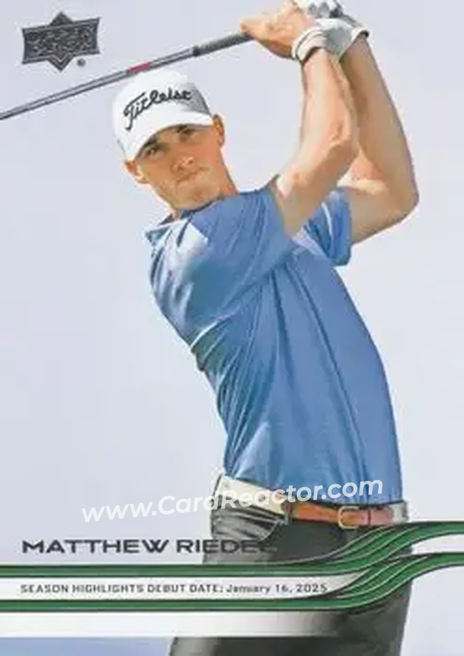 2026 Upper Deck #86 - Matthew Riedel - Front
