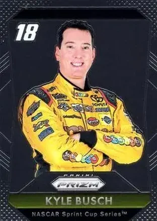 2016 Panini Prizm #18 - Kyle Busch - Joe Gibbs Racing