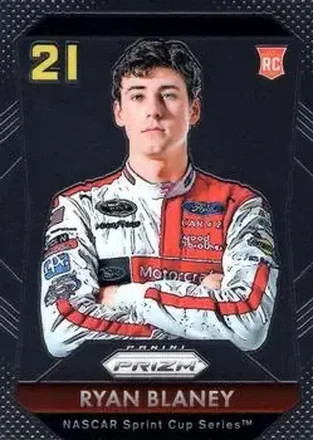 2016 Panini Prizm #26 - Ryan Blaney - Wood Brothers Racing