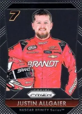 2016 Panini Prizm #28 - Justin Allgaier - JR Motorsports