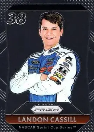 2016 Panini Prizm #29 - Landon Cassill - Front Row Motorsports