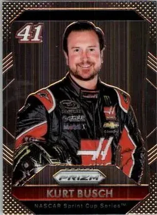 2016 Panini Prizm #30 - Kurt Busch - Stewart-Haas Racing