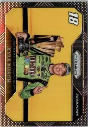 2016 Panini Prizm #66 - Kyle Busch - Joe Gibbs Racing