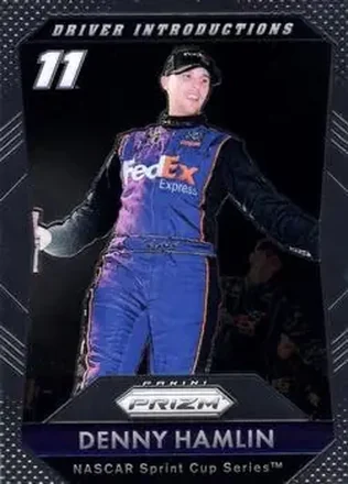 2016 Panini Prizm #74 - Denny Hamlin - Joe Gibbs Racing