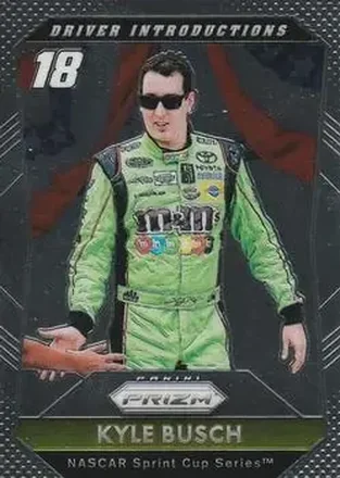 2016 Panini Prizm #76 - Kyle Busch - Joe Gibbs Racing