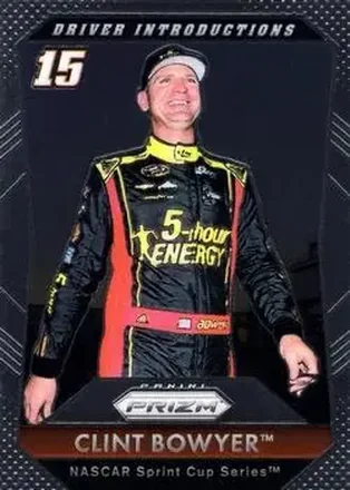 2016 Panini Prizm #86 - Clint Bowyer - HScott Motorsports