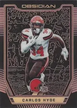 2018 Panini Obsidian feature card
