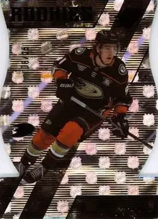 2023-24 SPx - NHL Shield Hologram Die Cut #109 - Leo Carlsson - Anaheim Ducks