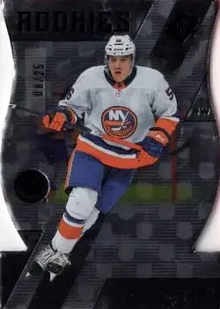 2023-24 SPx - NHL Shield Hologram Die Cut #114 - William Dufour - New York Islanders