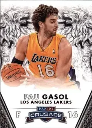 2013-14 Panini Crusade #3 - Pau Gasol - Los Angeles Lakers