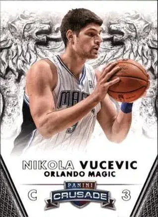 2013-14 Panini Crusade #4 - Nikola Vučević - Orlando Magic