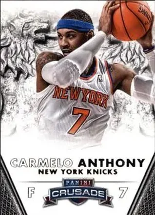 2013-14 Panini Crusade #8 - Carmelo Anthony - New York Knicks