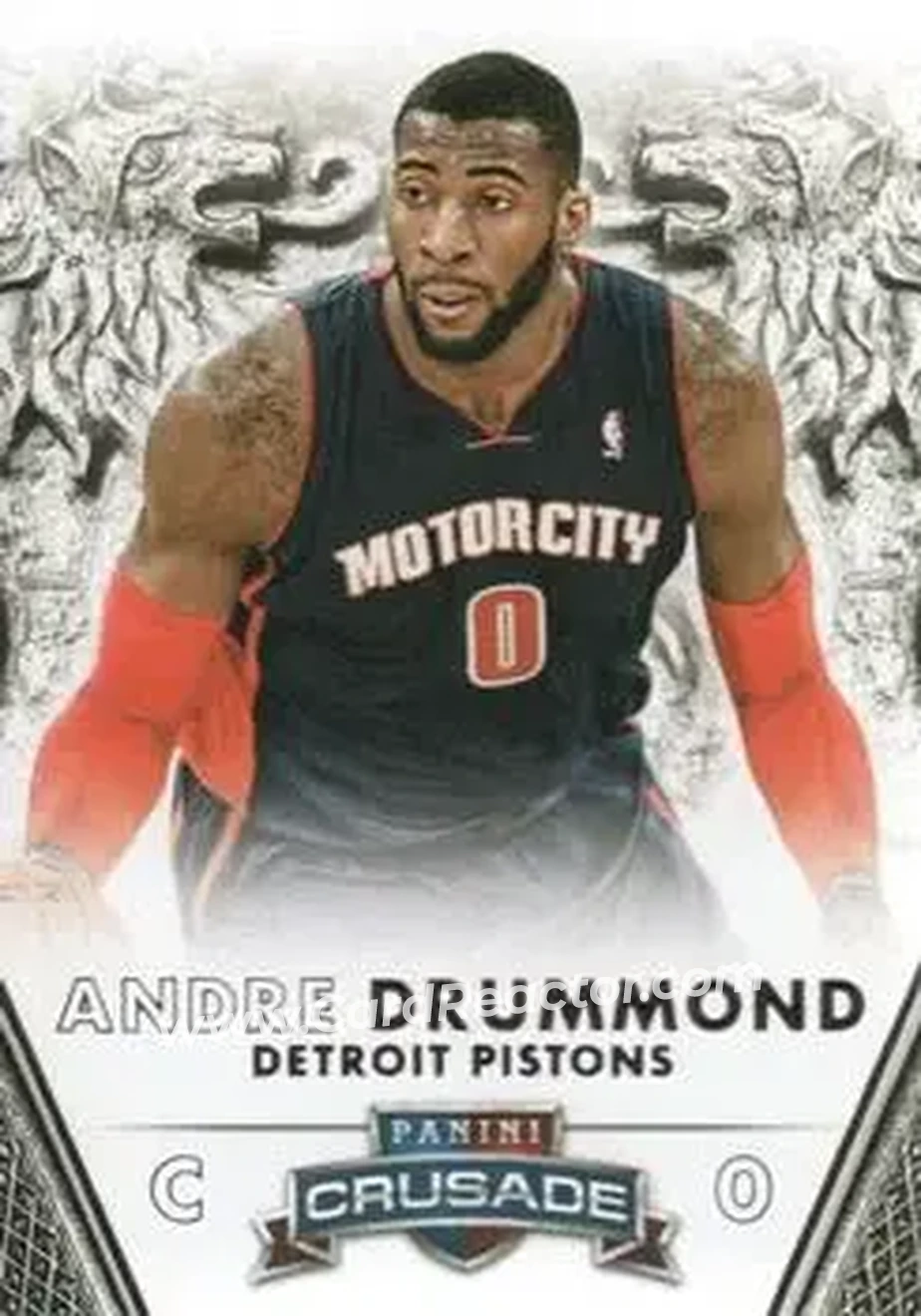 2013-14 Panini Crusade #10 - Andre Drummond - Detroit Pistons - Front