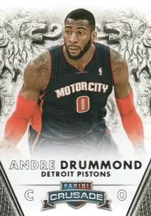 2013-14 Panini Crusade #10 - Andre Drummond - Detroit Pistons
