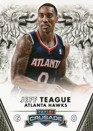 2013-14 Panini Crusade #12 - Jeff Teague - Atlanta Hawks