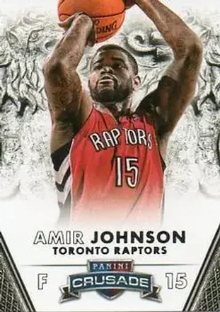 2013-14 Panini Crusade #16 - Amir Johnson - Toronto Raptors