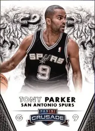 2013-14 Panini Crusade #24 - Tony Parker - San Antonio Spurs 2013-14 Panini Crusade #24 - Tony Parker - San Antonio Spurs