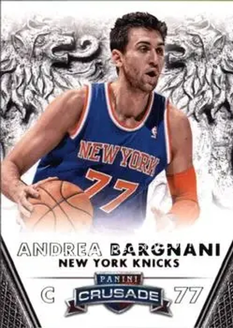 2013-14 Panini Crusade #28 - Andrea Bargnani - New York Knicks - Front