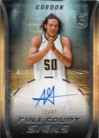 2023-24 Topps 3 - Full Court Signs #FCS-AG - Aaron Gordon - Denver Nuggets