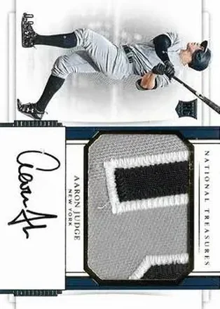 2017 Panini National Treasures - Gold #162 - Aaron Judge - New York Yankees