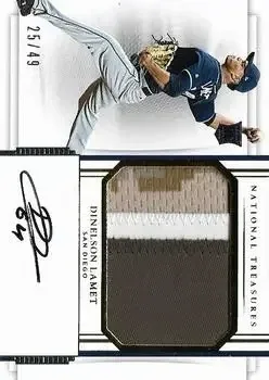 2017 Panini National Treasures feature card