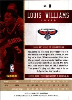 Back of Lou Williams