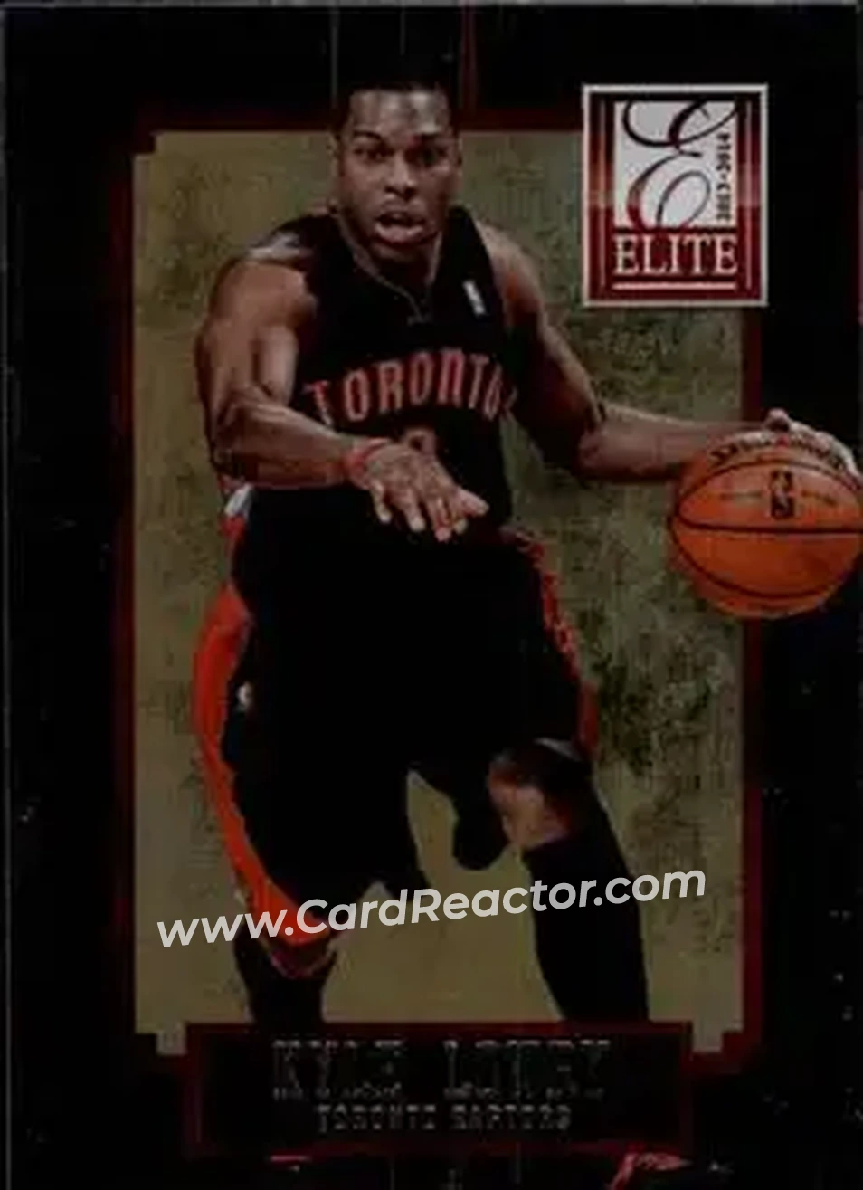 2013-14 Panini Elite #15 - Kyle Lowry - Toronto Raptors - Front