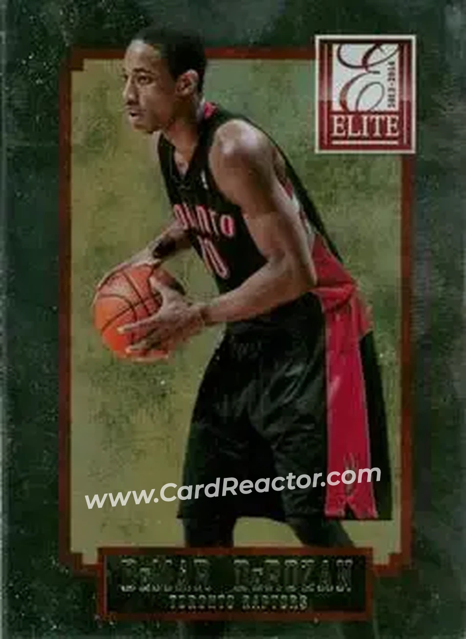 2013-14 Panini Elite #18 - DeMar DeRozan - Toronto Raptors - Front