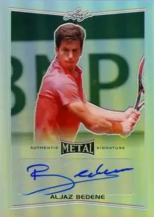 2016 Leaf Metal #BA-AB1 - Aljaz Bedene