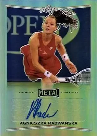 2016 Leaf Metal #BA-AR1 - Agnieszka Radwanska