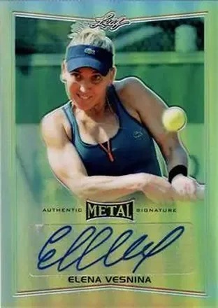 2016 Leaf Metal #BA-EV1 - Elena Vesnina