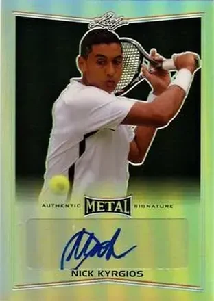 2016 Leaf Metal #BA-NK1 - Nick Kyrgios