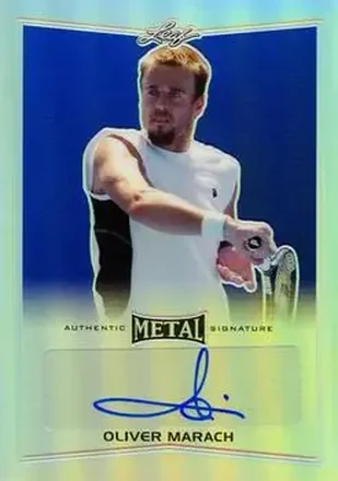 2016 Leaf Metal #BA-OM1 - Oliver Marach