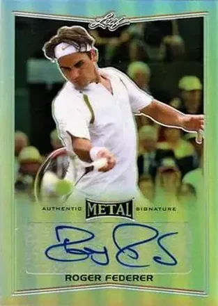 2016 Leaf Metal #BA-RF1 - Roger Federer