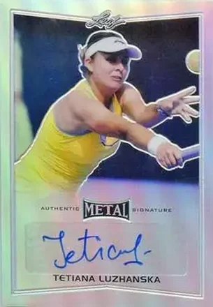 2016 Leaf Metal #BA-TL1 - Tetiana Luzhanska