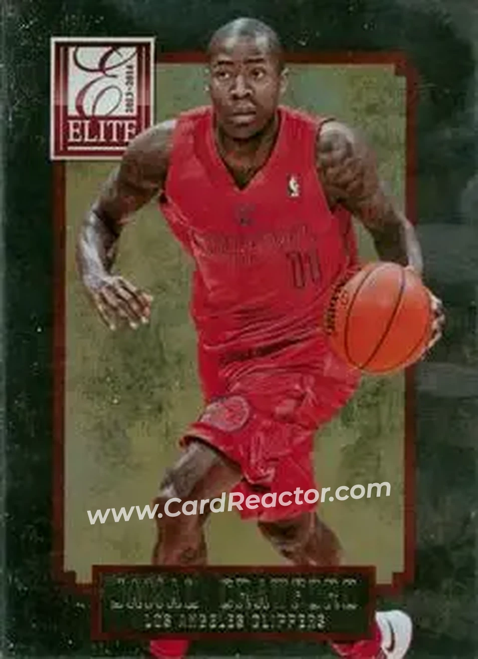 2013-14 Panini Elite #27 - Jamal Crawford - Los Angeles Clippers - Front