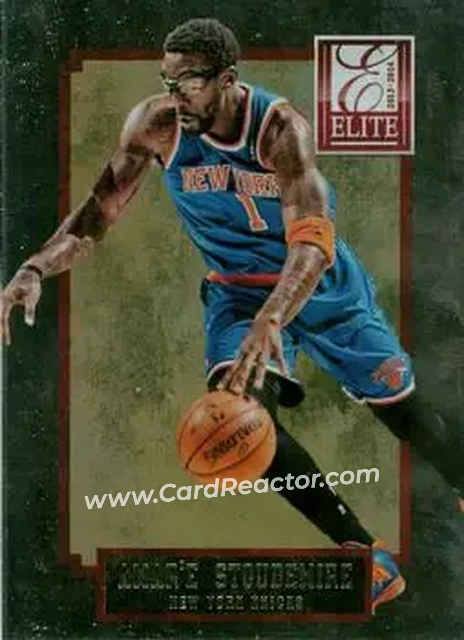 2013-14 Panini Elite #31 - Amar'e Stoudemire - New York Knicks - Front