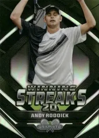 2024 Topps Graphite - Winning Streaks Refractor #WS-AR - Andy Roddick