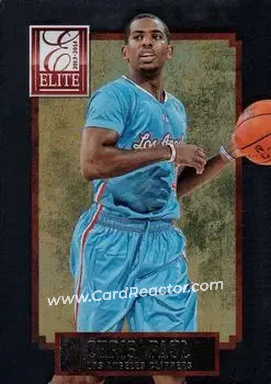 2013-14 Panini Elite #34 - Chris Paul - Los Angeles Clippers - Front