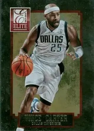 2013-14 Panini Elite #36 - Vince Carter - Dallas Mavericks