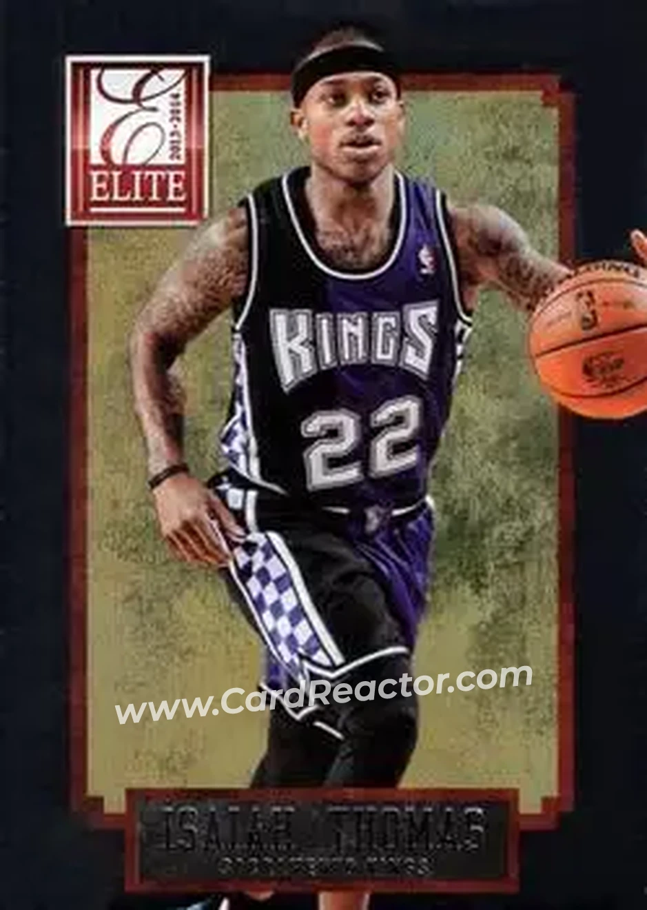 2013-14 Panini Elite #37 - Isaiah Thomas - Sacramento Kings - Front