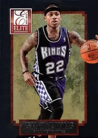 2013-14 Panini Elite #37 - Isaiah Thomas - Sacramento Kings 2013-14 Panini Elite #37 - Isaiah Thomas - Sacramento Kings