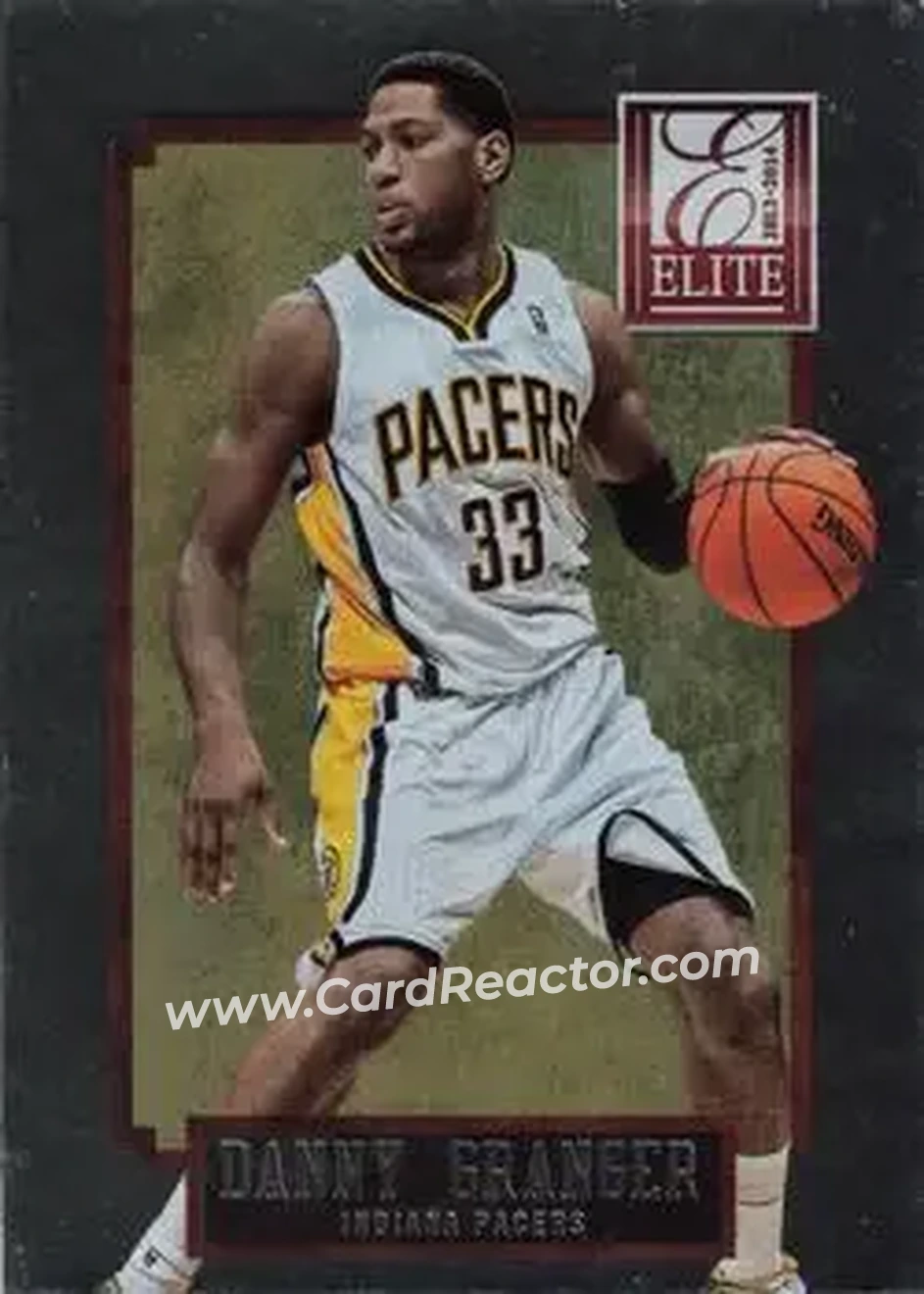 2013-14 Panini Elite #46 - Danny Granger - Indiana Pacers - Front 2013-14 Panini Elite #46 - Danny Granger - Indiana Pacers - Front