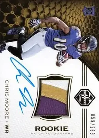 2016 Panini Limited #119 - Chris Moore - Baltimore Ravens