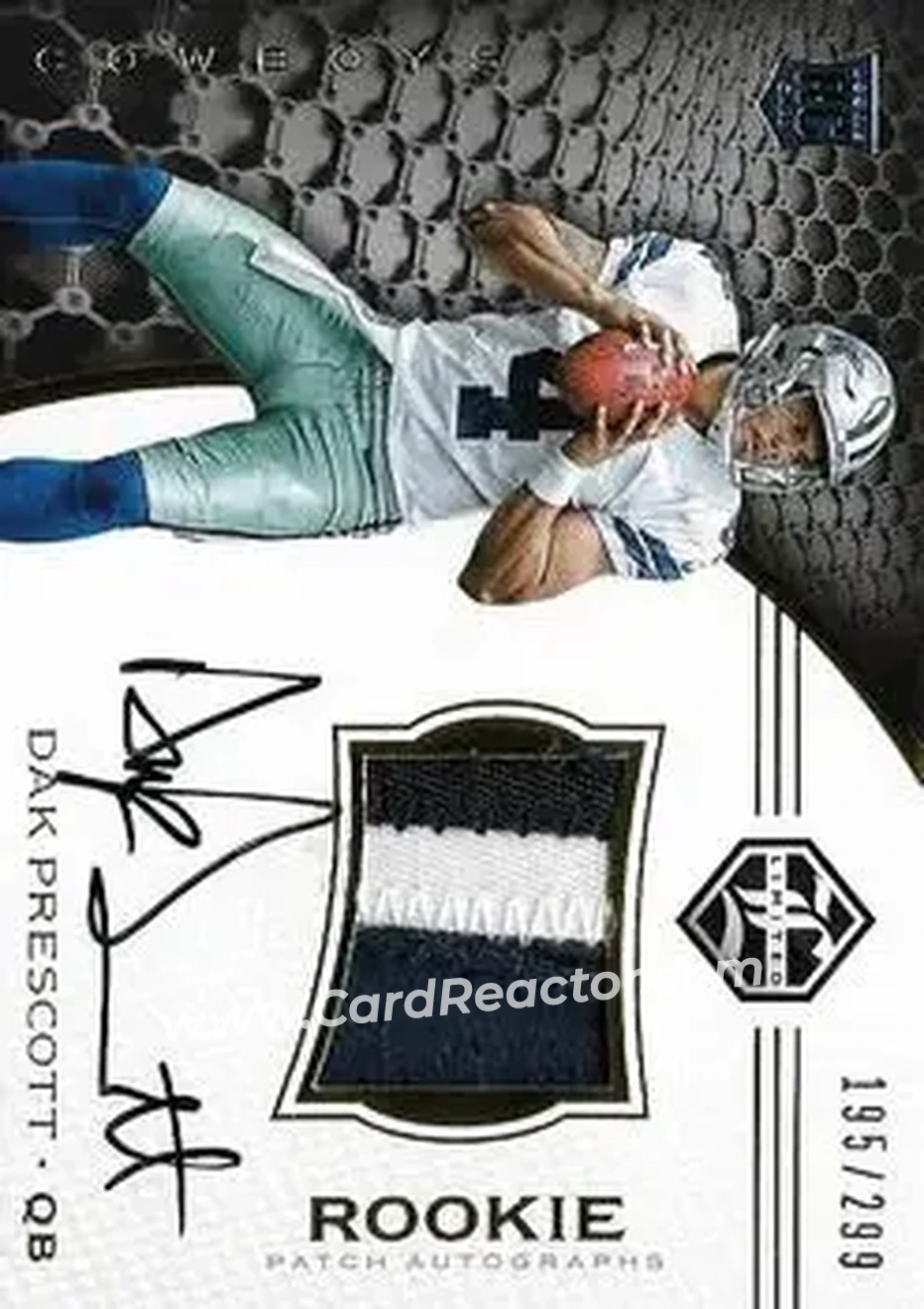 2016 Panini Limited #121 - Dak Prescott - Dallas Cowboys - Front