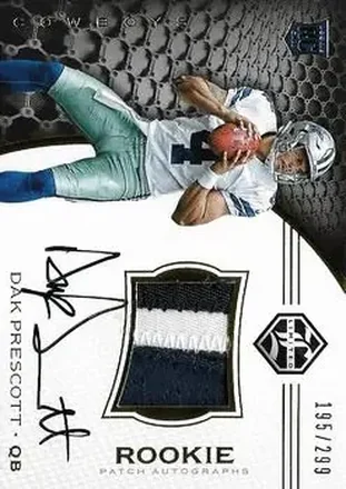2016 Panini Limited #121 - Dak Prescott - Dallas Cowboys