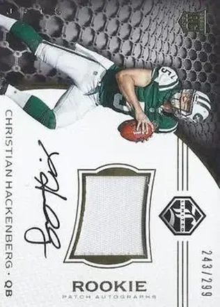 2016 Panini Limited #129 - Christian Hackenberg - New York Jets